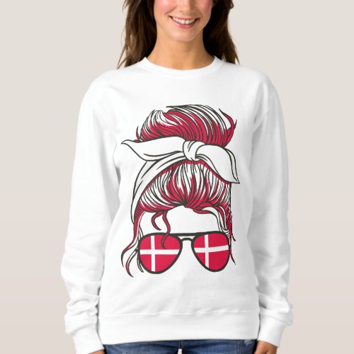 Danish girl design sweatshirt