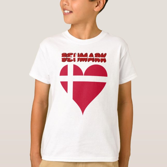 Danish heart T-Shirt (Front)