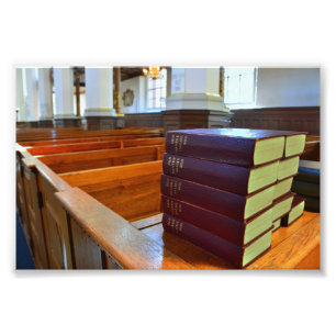 Danish Hymn Books Photo Print