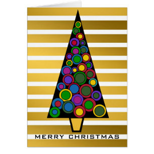 Danish Modern Christmas Tree Cards