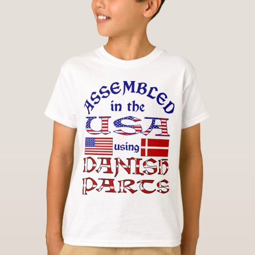 Danish Parts Front T_Shirt