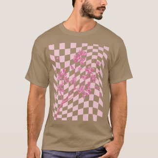 Danish Pastel Aesthetic Cherry Blossom Japanese Sa T-Shirt