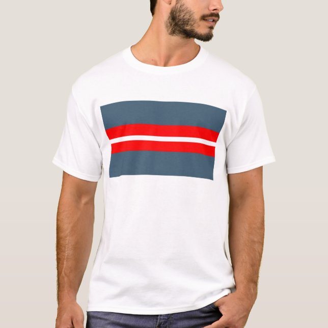 Danish Resistance Flag T-Shirt (Front)