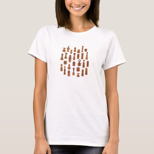 Danish Teak Pepper Mills by Jens Quistgaard T-Shirt (Front)