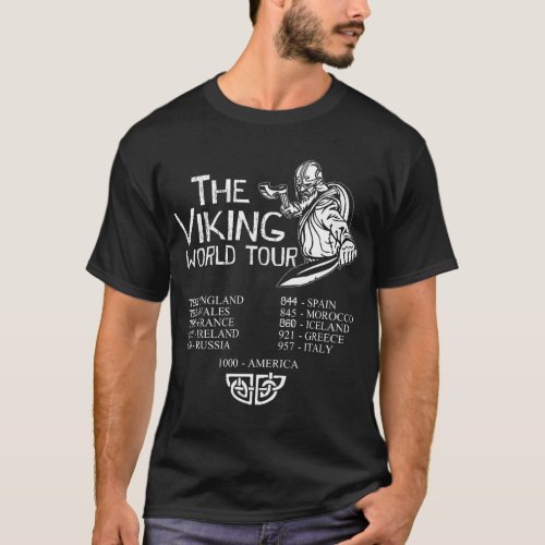 danish _ THE VIKING WORLD TOUR T_Shirt