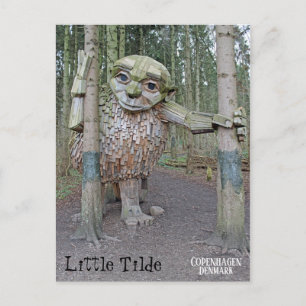 Danish Troll Traveling Postcard! Postcard