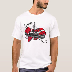 Danish Viking Ship cultural gifts of Denmark T-Shirt