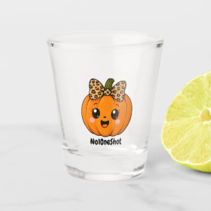 Danishq Cute Orange Little Pumpkin Customize Name Shot Glass