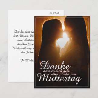 Danke, dass es dich gibt - Muttertag