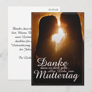 Danke, dass es dich gibt - Muttertag
