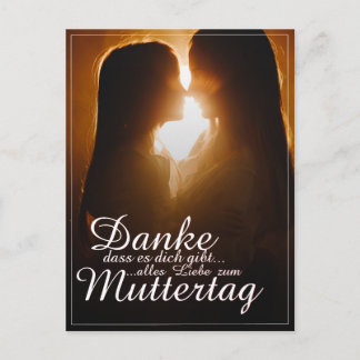Danke, dass es dich gibt - Muttertag Holiday Postcard