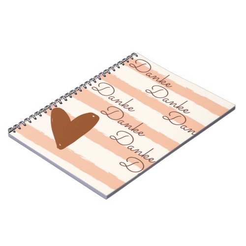 Danke Design   Notizblock Notebook