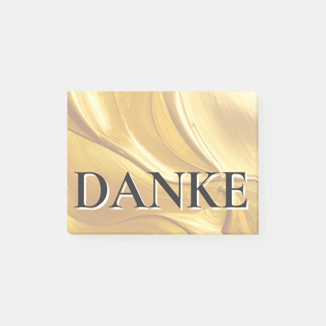 Danke Notizen Post-it Notes (Front)