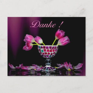 Danke sagen mit Tulpen - Postcard