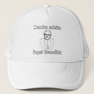 Danke Schon Pope Benedict Trucker Hat