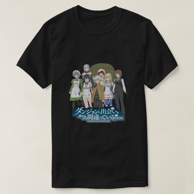 Danmachi Hestia family Classic T-Shirt (Design Front)