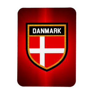 Danmark Flag Magnet