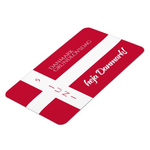 Danmark Grundlovsdag Danish National Day Flag Magnet