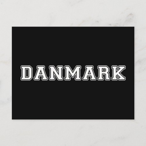 Danmark Postcard