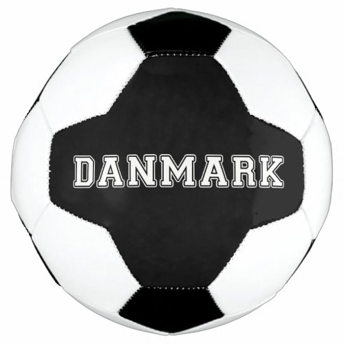 Danmark Soccer Ball