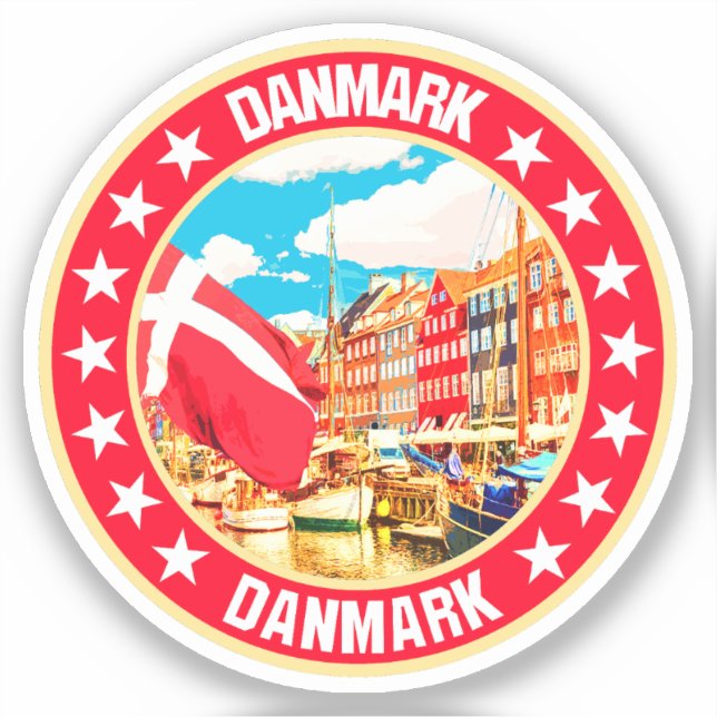 Danmark                                            sticker (Front)