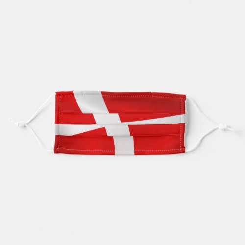 Dannebrog _ The Danish Flag Adult Cloth Face Mask