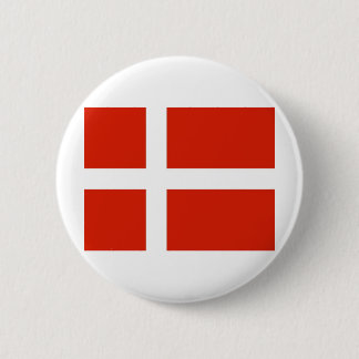 Dannebrog; The Official Flag of Denmark Pinback Button