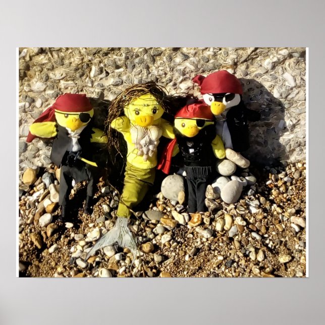 Danni the Mermaid and the Pirates Poster (Front)