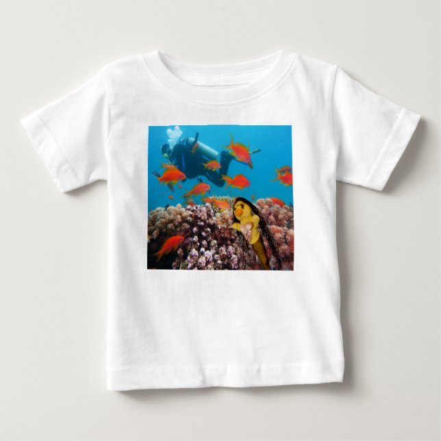 Danni the Mermaid  Baby T-Shirt (Front)