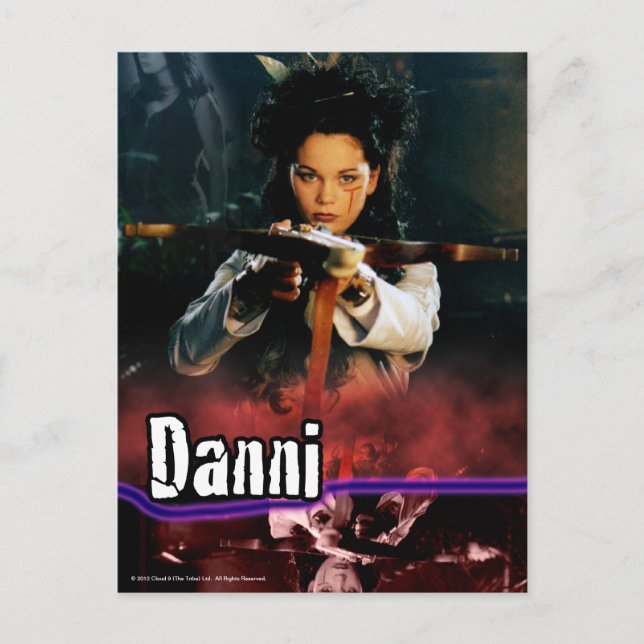 Danni The Tribe Postcard (Front)