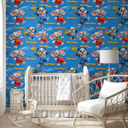 Danny and Dave nursery wallpaper luxury design