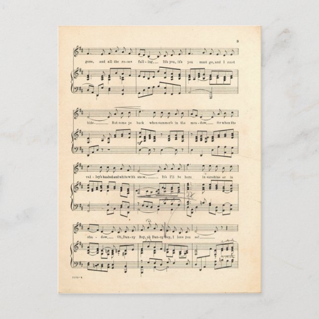 Danny Boy 2 Postcard (Front)