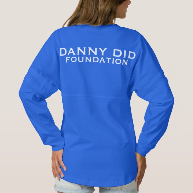 Danny Did Spirit Jersey - Royal Blue (Back)