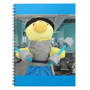 Danny Duck in the Gym Notebook