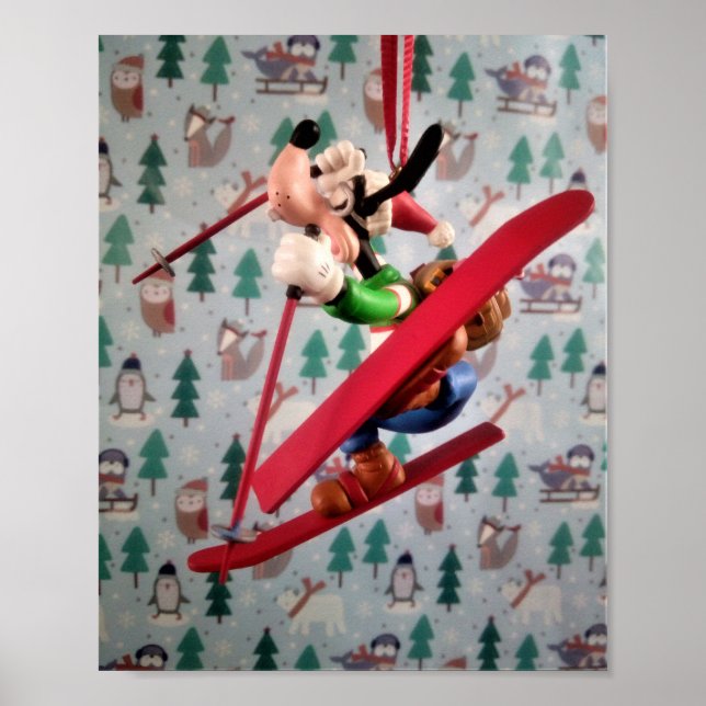 Danny Duck Santa. Tree Ornament Poster (Front)