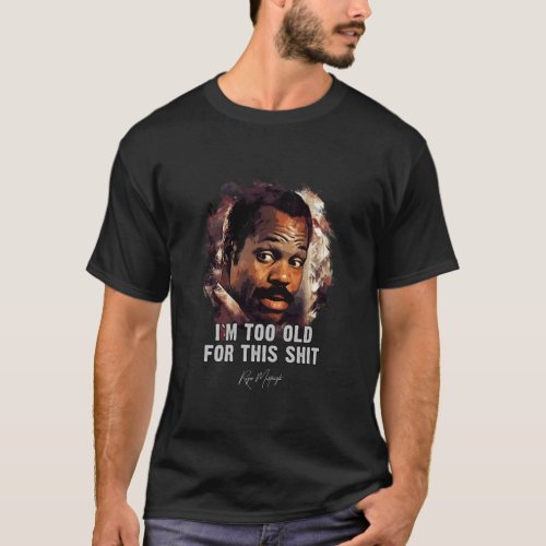 Danny Glover as Roger Murtaugh Essential  T_Shirt