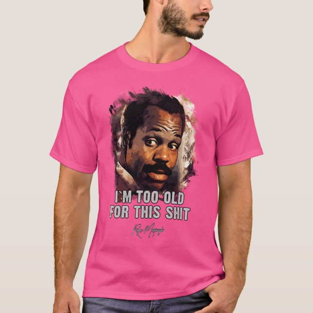 Danny Glover As Roger Murtaugh T-Shirt (Front)