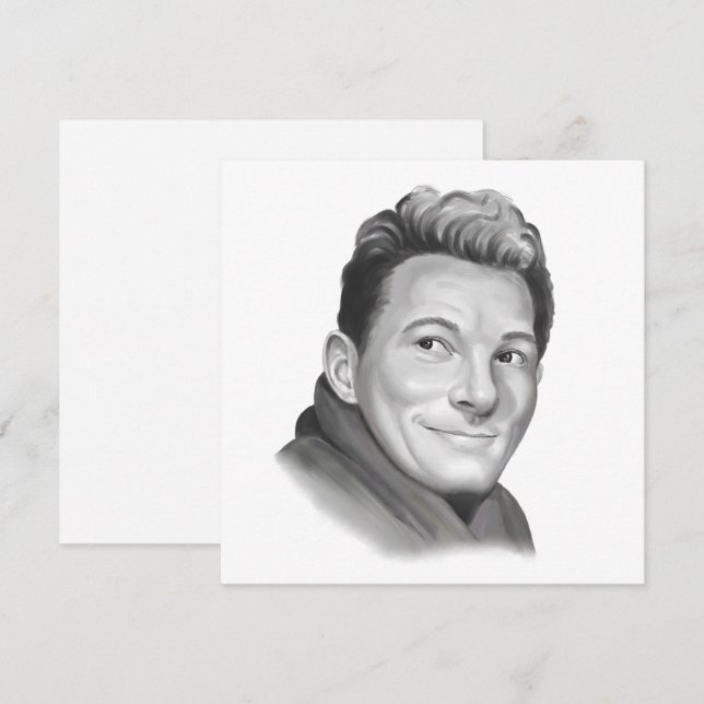 Danny Kaye Holiday Card (Front/Back)