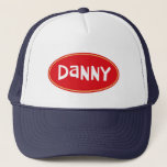 Danny Trucker Hat at Zazzle