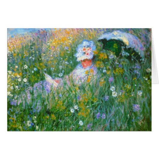 Dans La Prairie Cards (Front Horizontal)