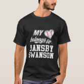  Dansby Swanson I Love My Husband Gameday T-Shirt