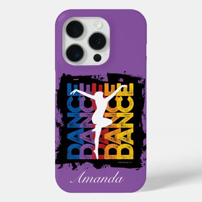 Danse et Lettres (Dance) Case-Mate iPhone Case (Back)