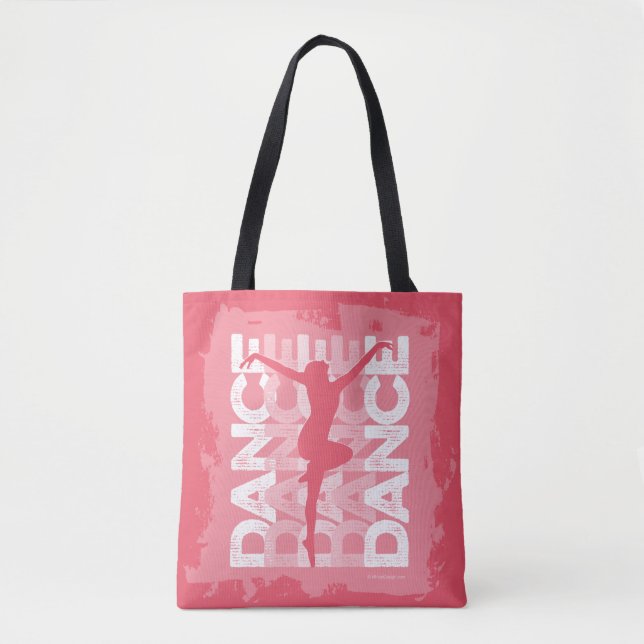 Danse et Lettres (Dance) Tote Bag (Front)