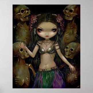Danse Macaber - Tribal Fusion - gothic fairy Print