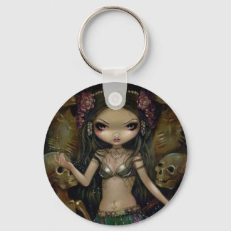 "Danse Macaber : Tribal Fusion" Keychain