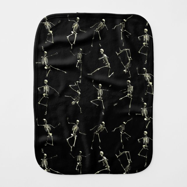 Danse Macabre Burp Cloth (Front)