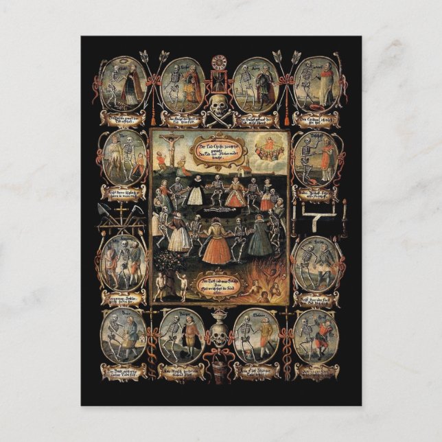 Danse Macabre Postcard (Front)