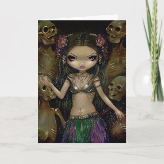 "Danse Macabre : Tribal Fusion" Greeting Card