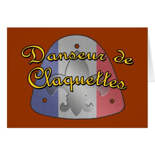 Danseur de Claquettes Cards (Front Horizontal)