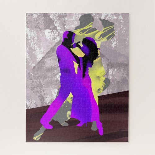 Danseurs de tango argentin jigsaw puzzle